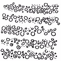 Asemic Writing - 2019.865 - Cecil Touchon
