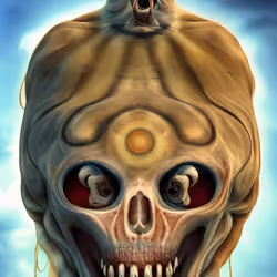 scary pumpkin