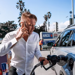 pumping gas devon