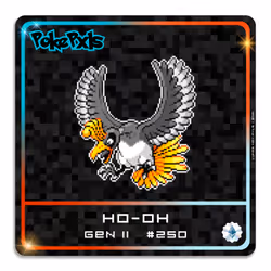 PXL HO-OH [PokePxls #250] [1/10]
