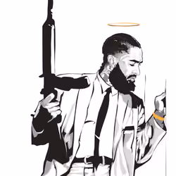 NIPSEY HUSSLE X [WHITE]