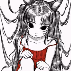 Red girl II