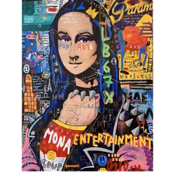 Mona Lisa Pop Art