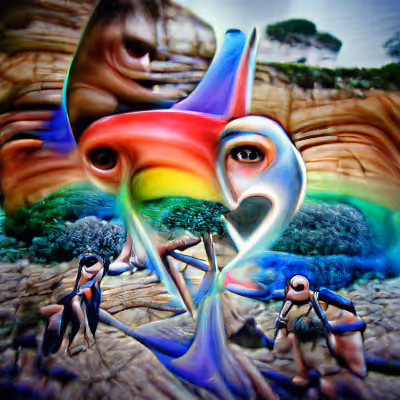 Rainbow Grid - Ai Mutated 2.0