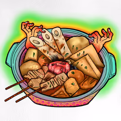 Bloody oden girl