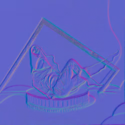 In her Eyes. 3D