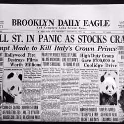 Black Thursday Leads To Orange Decades: