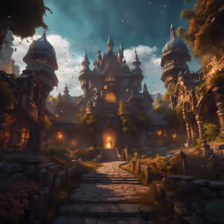 Turquoise castle 2