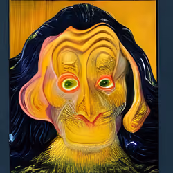 Ape Gazing Eyes