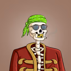 Chilling Skeleton #498