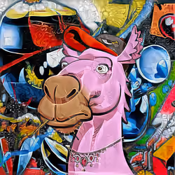 Abstract Arabian Camel #0021