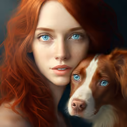 Blue eyes dream