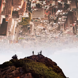 The peak