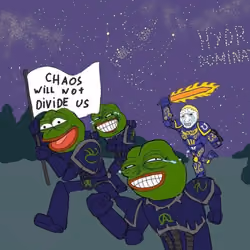 Chaos Will Not Divide Us!