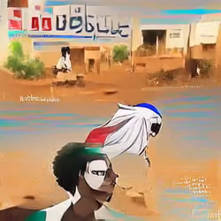 Sudan Anime www.Crypto-Casa.com  1 of 1 NFT