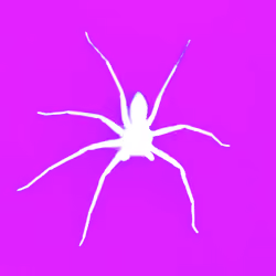 Frank the 7 legged Spider #14 Magenta White
