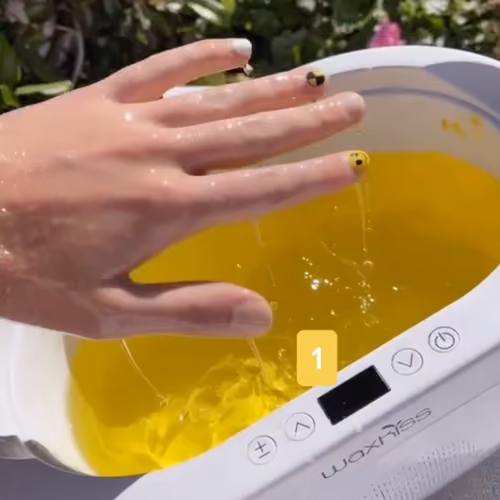 yellow wax dip