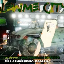 MILITARY FULL ARMOR MULTI PURPOSE VEHICLE