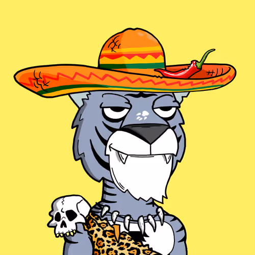 Grouchy Tiger Social Club #4246