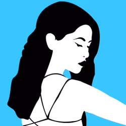 Girl in Blue