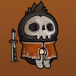DEATH SKULL MASK CHARACTERS #022
