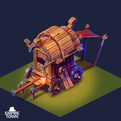 Viking Town - PaintedWagon01