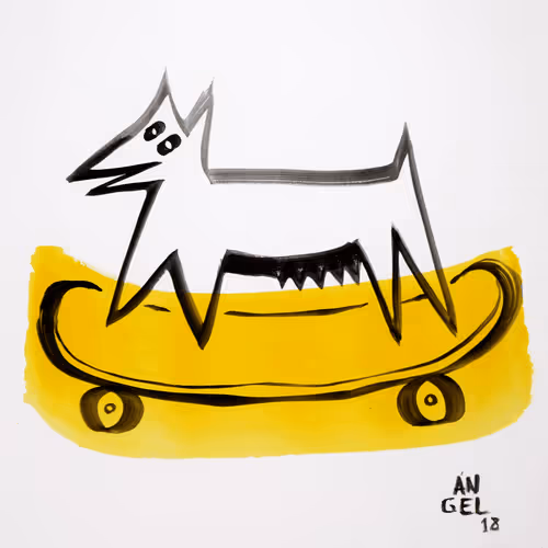 BLACK ANIMALS by Angel Rivas