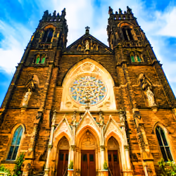 Gothic Church Rises to the Heavens