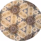 Digital Pictures of Kaleidoscope Images - Golden Mirror