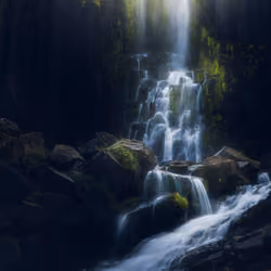 Misty falls