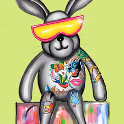 TATTOO RABBIT #01