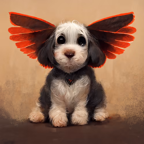 Red wing or Puppy Angle #1/1