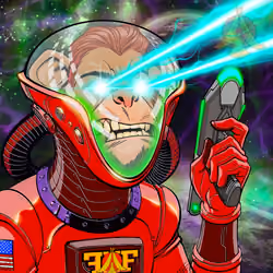 Funky Monkey Space Force #116