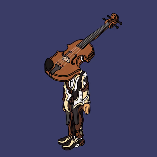 Violinist one eyed guy #00161