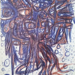 Pen drawing EJG #7