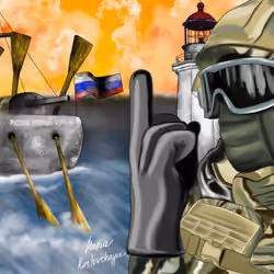Russian warship, go f*ck yourself