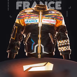 GP Black & Gold Jacket - [For showcase only]