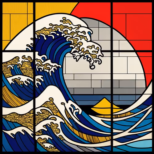 Mondrian Wave 10-16