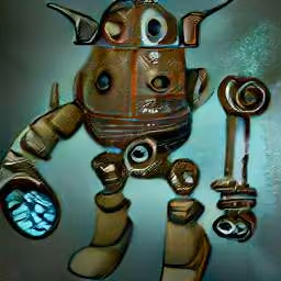 Delpix Space Robot Punk 013