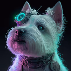 #183 MYs Cyber Cute Westie