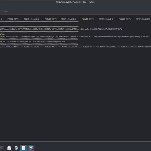 My Published Public Ssh Keys