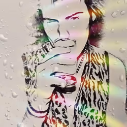 Sid Vicious, leopard skin looking thin. #7