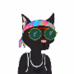 Gutter Cat Pixel #2