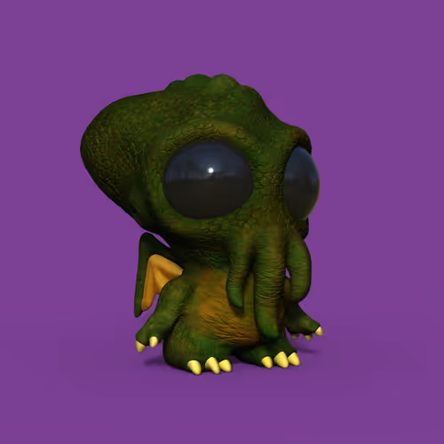 Chibi Cthulhu Kawaii