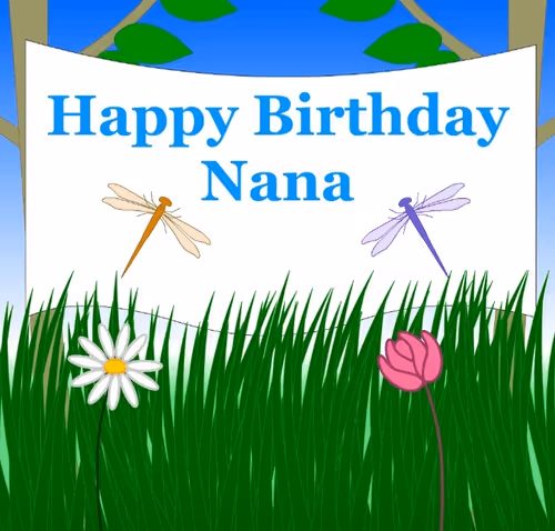 Happy Birthday Nana