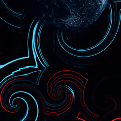 BLUE ART WORK