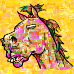 Disgusting horse