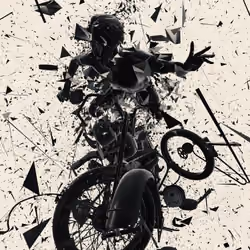 Metaverse Nightmares: Motorcycle crash