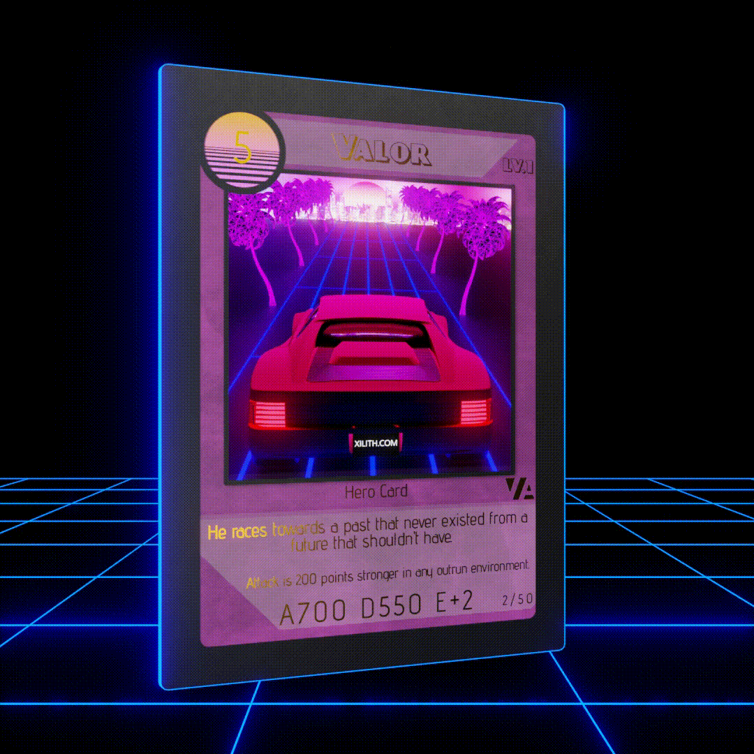 Valor V1 (First Edition) Trading Card