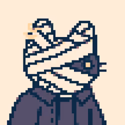 Bored Pixel Cat #